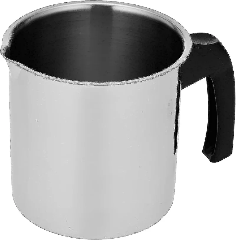 ترامونتينا Tramontina Allegra stainless steel milk boiler with Bakelite handle, 12 cm 1.4 L